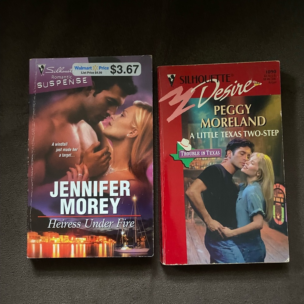 Silhouette Romance Suspense and Desire Books